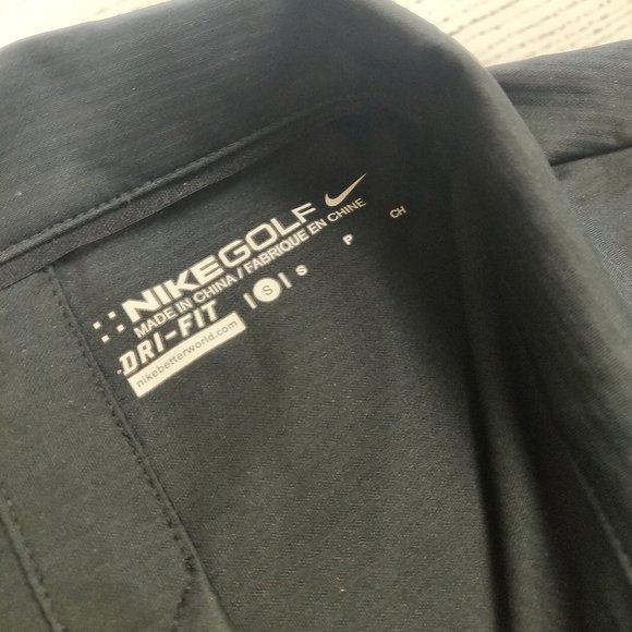 Nike Women's Golf Shirt Black Small - Picture 4 of 12